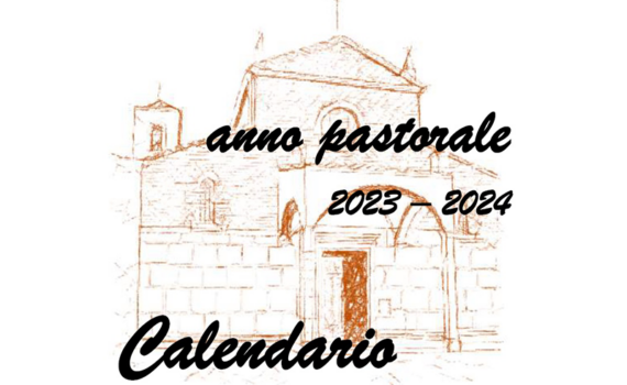 Calendario pastorale 23-24